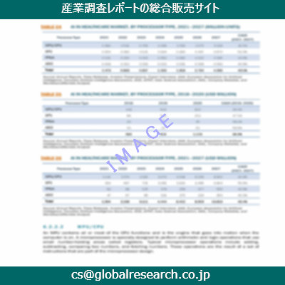 市場調査資料のイメージ