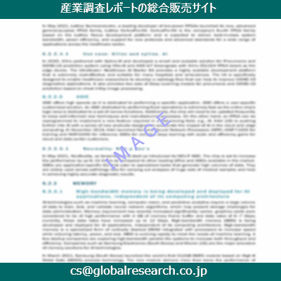 市場調査資料のイメージ