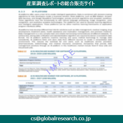 市場調査資料のイメージ