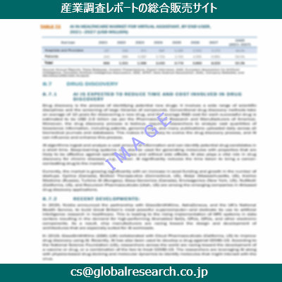 市場調査資料のイメージ