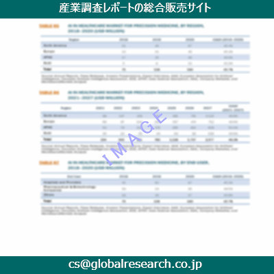 市場調査資料のイメージ
