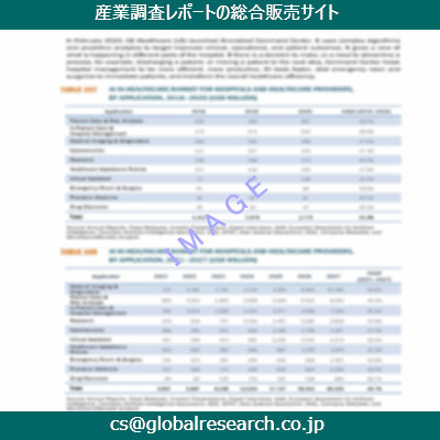 市場調査資料のイメージ