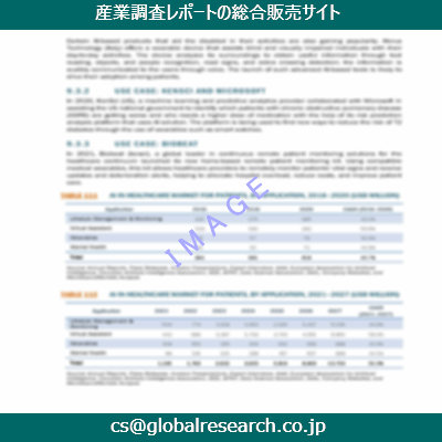 市場調査資料のイメージ