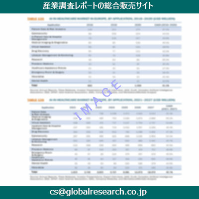 市場調査資料のイメージ