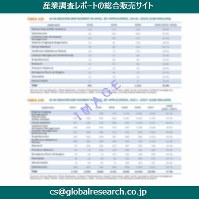 市場調査資料のイメージ