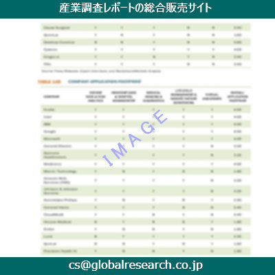 市場調査資料のイメージ