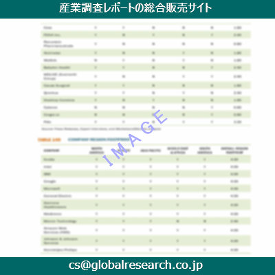 市場調査資料のイメージ