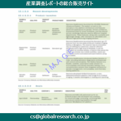 市場調査資料のイメージ
