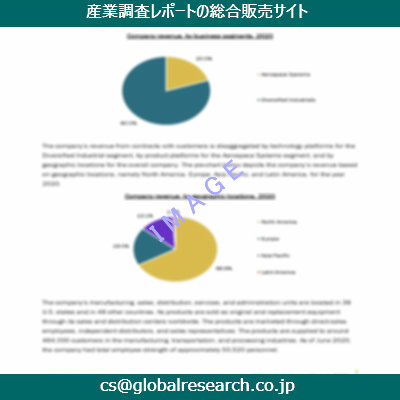 市場調査資料のイメージ