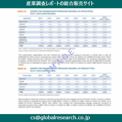市場調査資料のイメージ