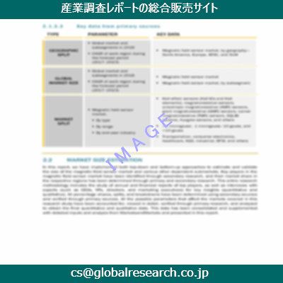 市場調査資料のイメージ