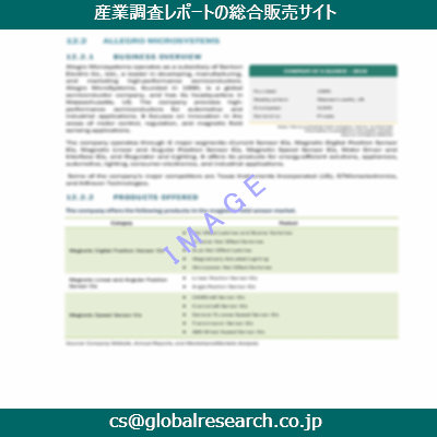 市場調査資料のイメージ