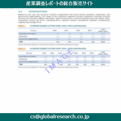 市場調査資料のイメージ