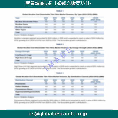 市場調査資料のイメージ